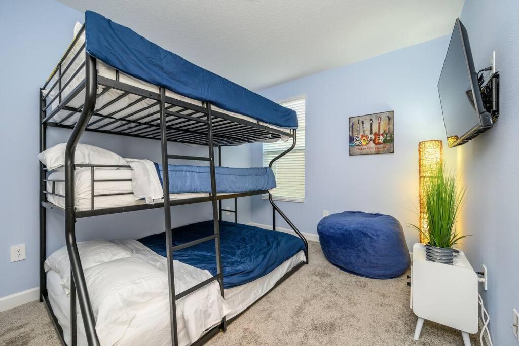 Close To Disney & Other Theme Parks,Private Heated Poolspa, Bbq & Game Rm Kissimmee Exterior photo