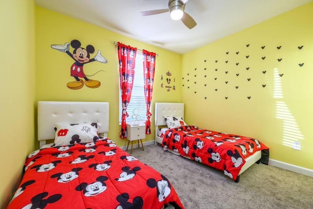 Close To Disney & Other Theme Parks,Private Heated Poolspa, Bbq & Game Rm Kissimmee Exterior photo