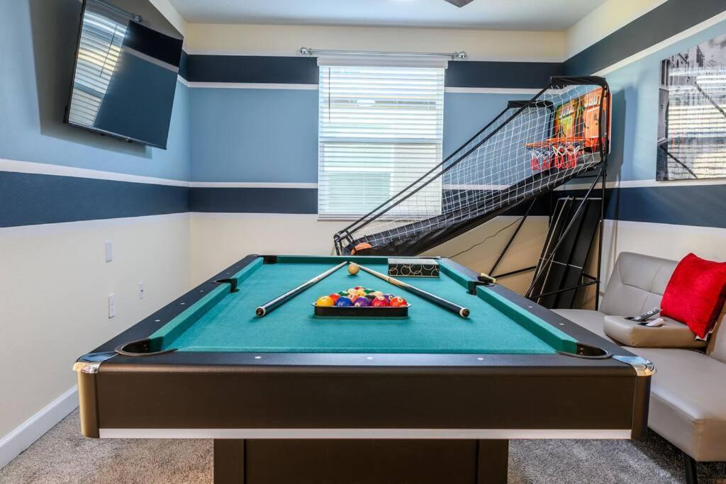 Close To Disney & Other Theme Parks,Private Heated Poolspa, Bbq & Game Rm Kissimmee Exterior photo